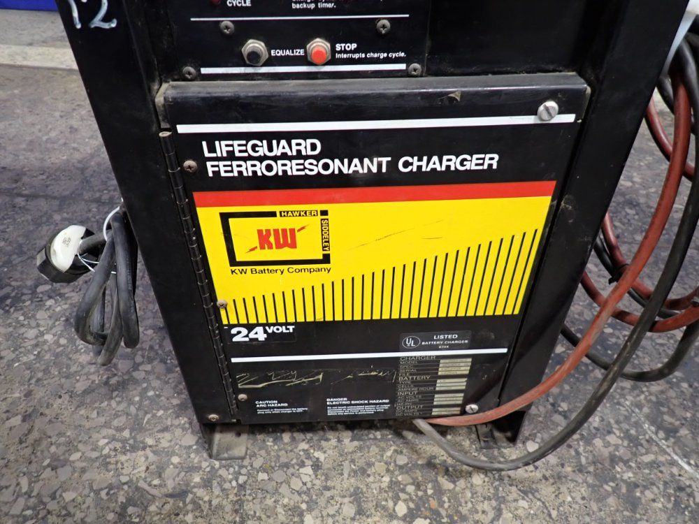Kw Battery Co. 24 Volt Battery Charger - 12-255f1-9a22