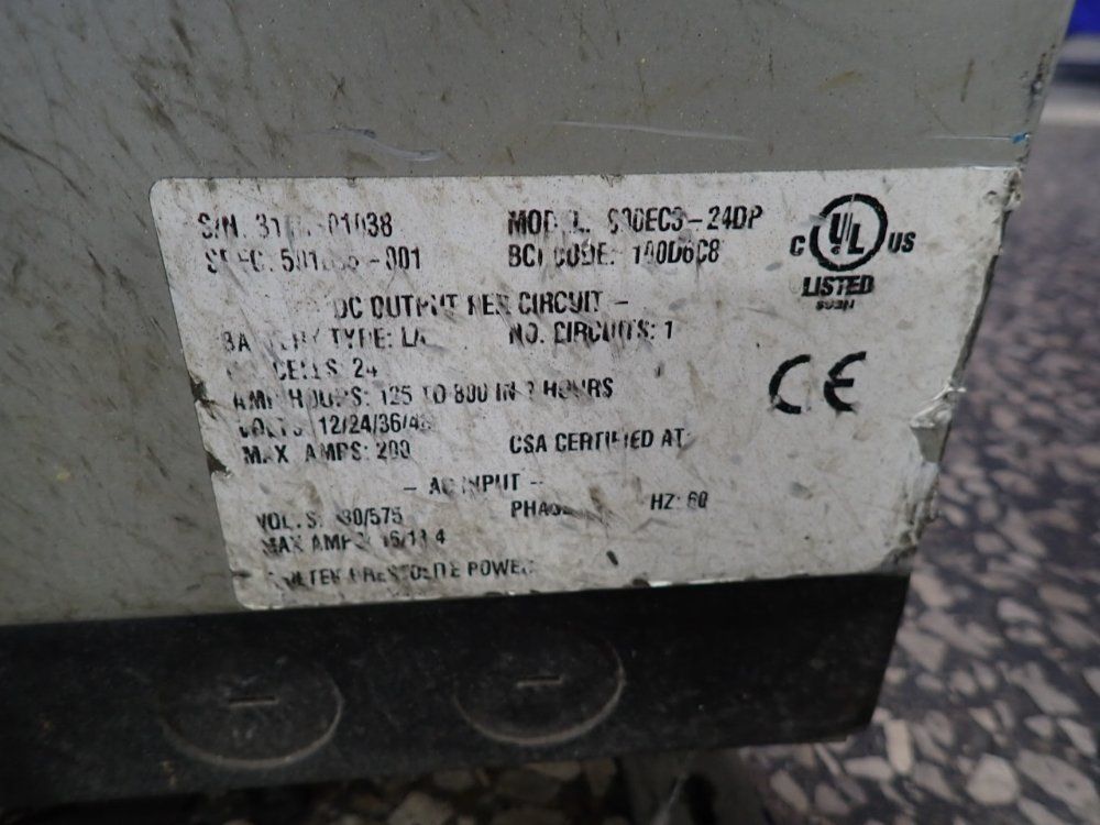 Ametek Battery Charger - 500ec3-240p