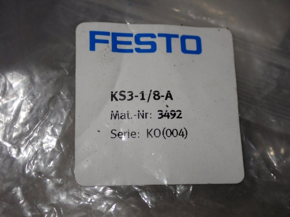 Festo Fittings - Ks3-1/8-a