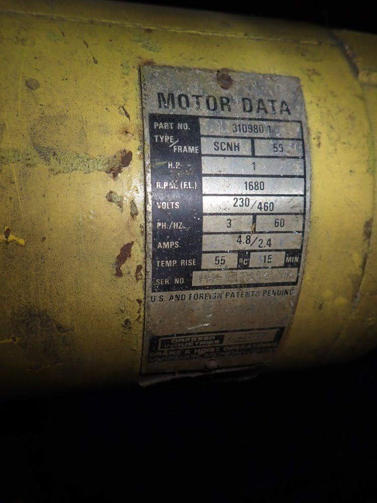 Budgit 1/2 Ton Electric Chain Hoist - Scnh