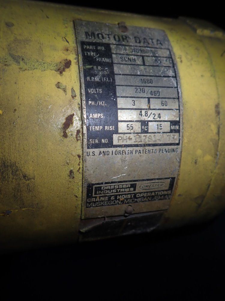 Budgit 1/2 Ton Electric Chain Hoist - Scnh