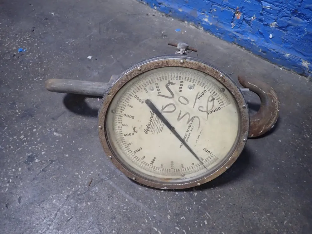 Hydroway Scales Inc 10000 Lbs Crane Weigh Scale - 5-12