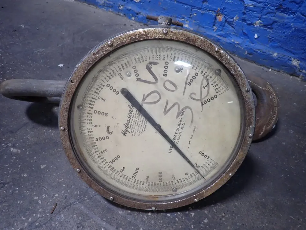 Hydroway Scales Inc 10000 Lbs Crane Weigh Scale - 5-12