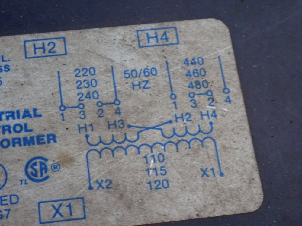 Hevi-duty 0.850 Kva Transformer - E850
