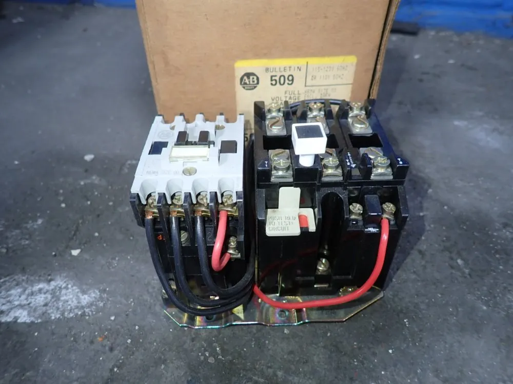 Allen Bradley Motor Starter - 509-t0d