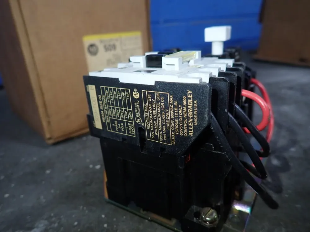 Allen Bradley Motor Starter - 509-t0d
