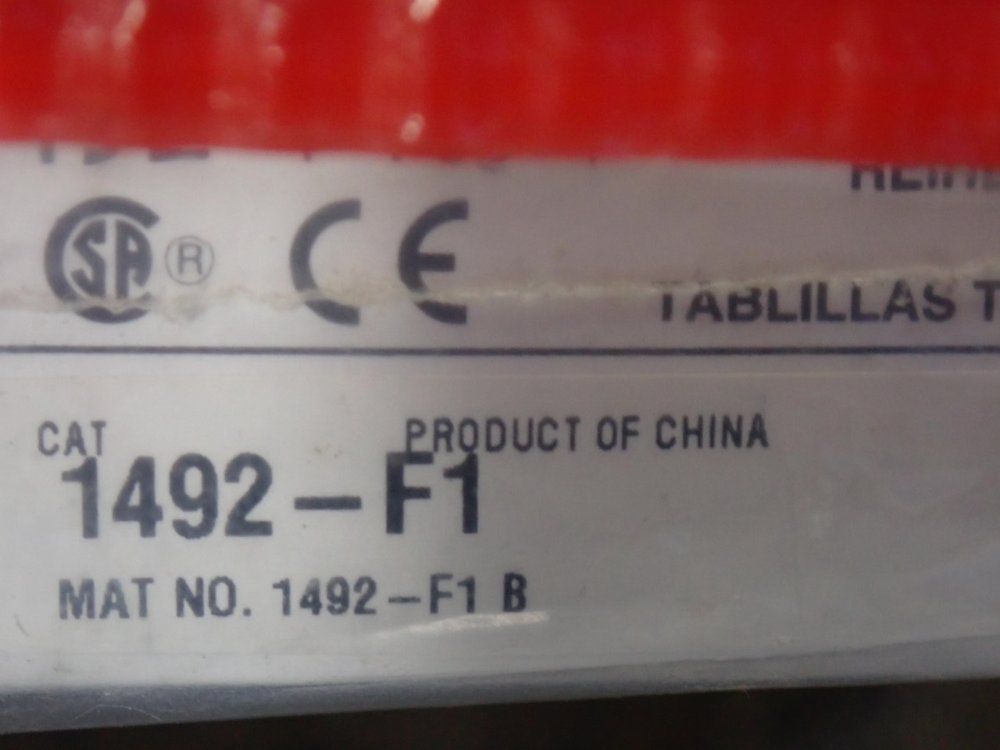 Allen Bradley Terminal Blocks - 1492-f1