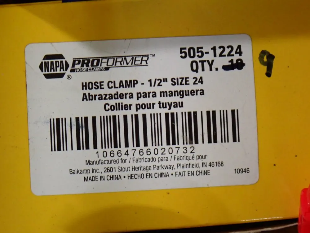 Hose Clamps & Contact Block