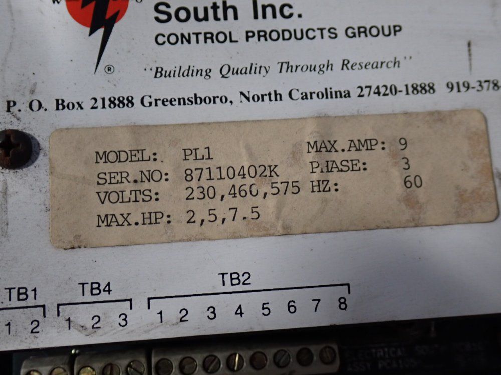 Electrical South Inc 9 A Solid State Voltage Starter - Pl1