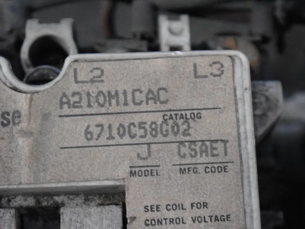 Westinghouse 10 Hp Motor Starter - A210m1cac