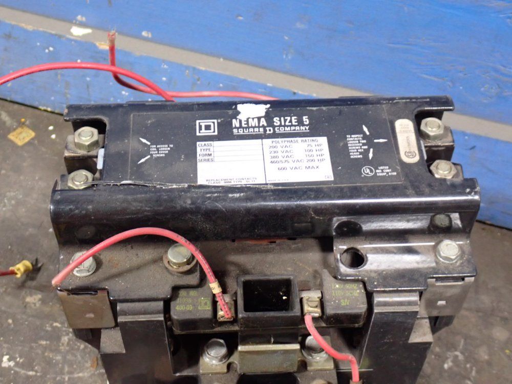 Square D 200 Hp Motor Starter - Sg01