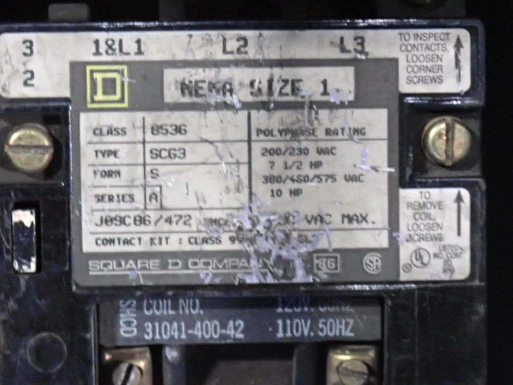 Square D Motor Starters