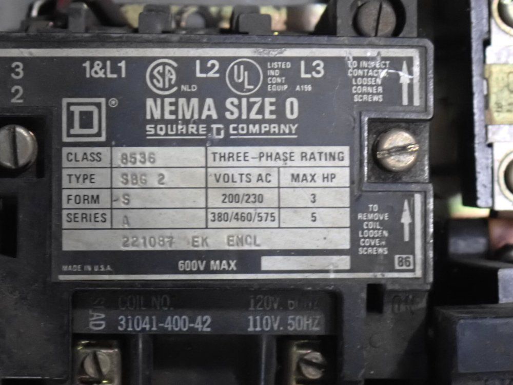 Square D Motor Starters