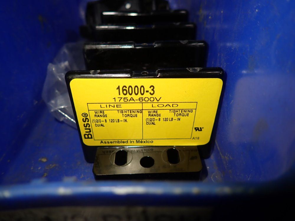 Buss / Cutler-hammer Distribution Block / Delay Timer - 16000-3