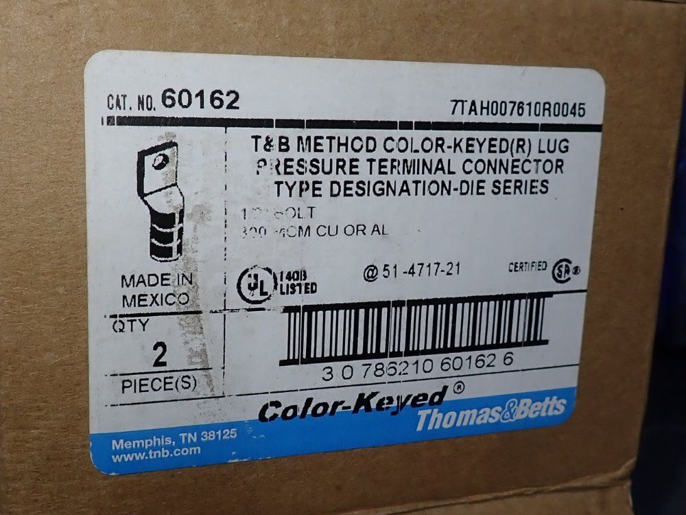 Thomas & Betts Pressure Terminal Connectors - 60162