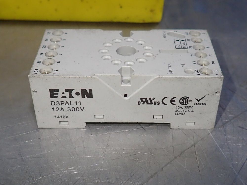 Eaton Relay Sockets - D3pal11