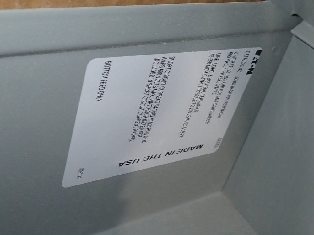 Eaton 200 Amps Meter Socket - 1009874ach