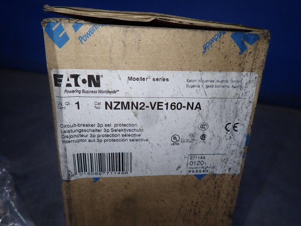 Eaton Circuit Breaker - Nzmn2-ve160-na