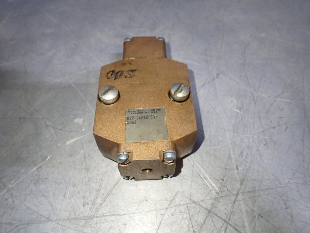 Versa Products Co Valve Body - Rsp-2631k-30-3366