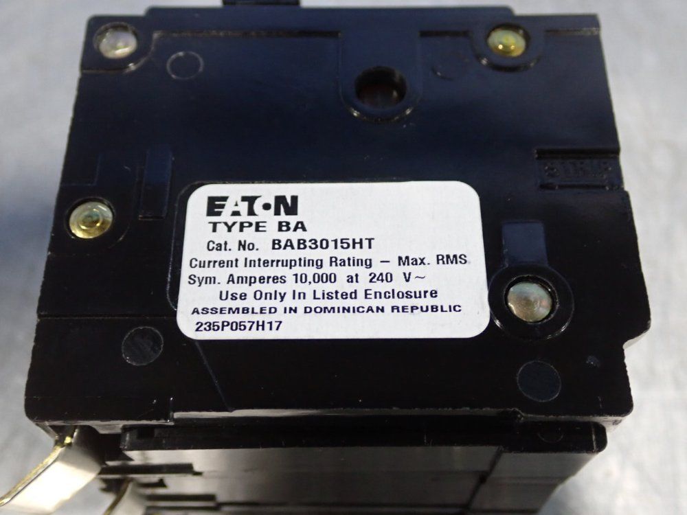Eaton Circuit Breaker - Bab3015ht