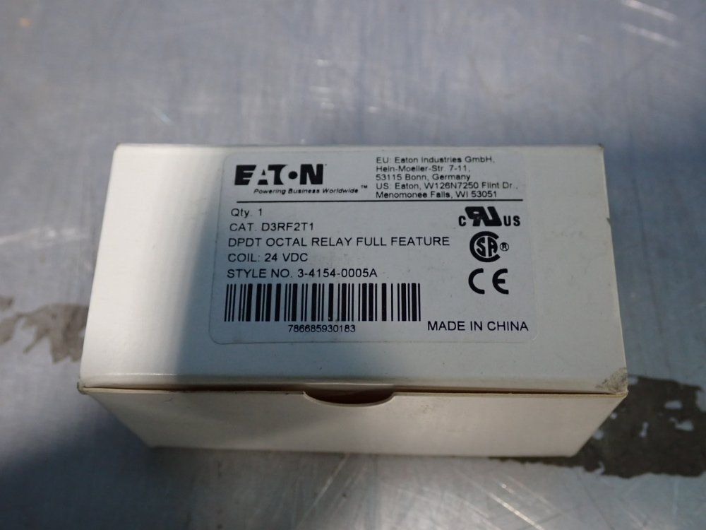 Eaton Octal Relay - D3rf2t1