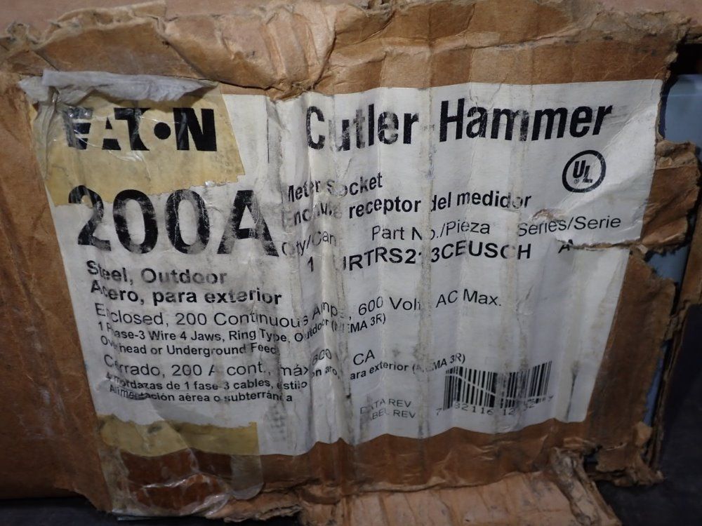 Cutler Hammer Meter Socket - Utrs213c