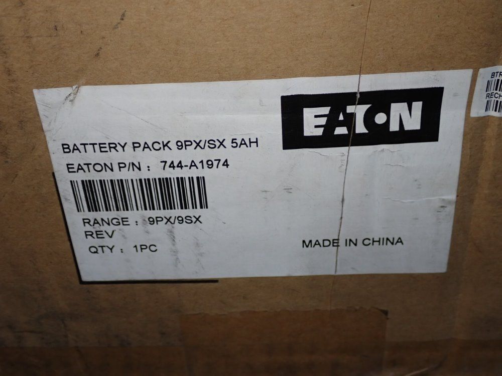 Eaton Battery Pack - Qpx/sx 5ah