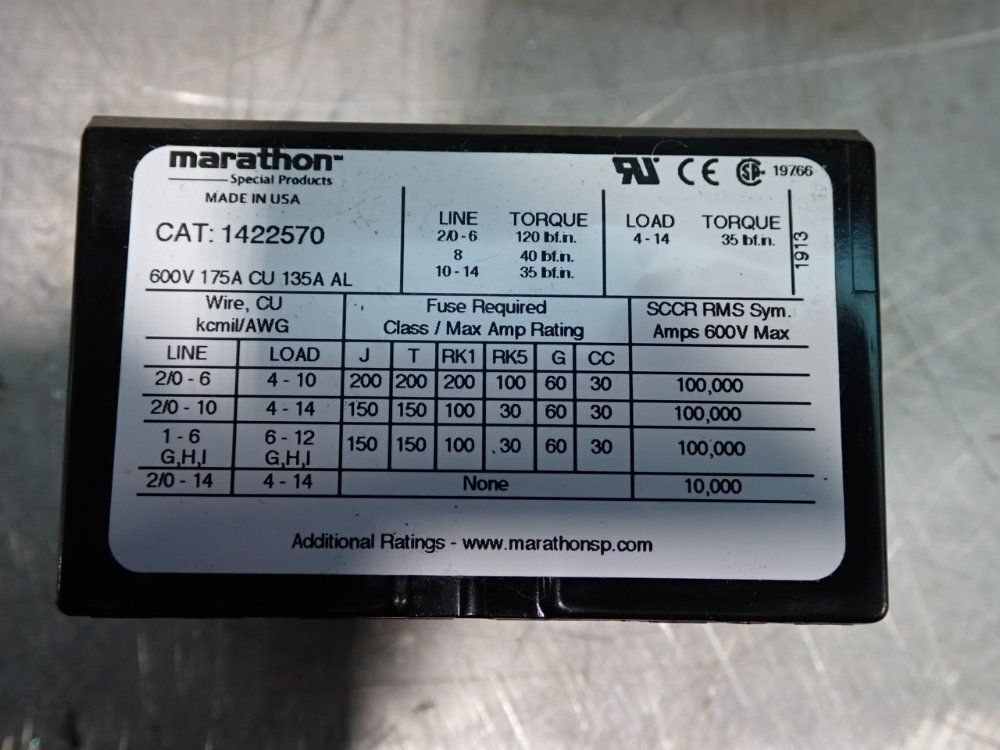Marathon Electric Distribution Block - 1422570