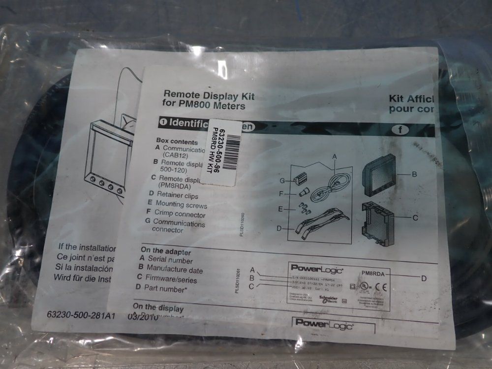 Square D Remote Display Kit - Pm8rd