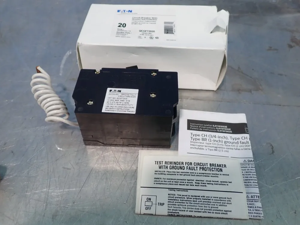 Eaton Circuit Breaker - Qcgft2020