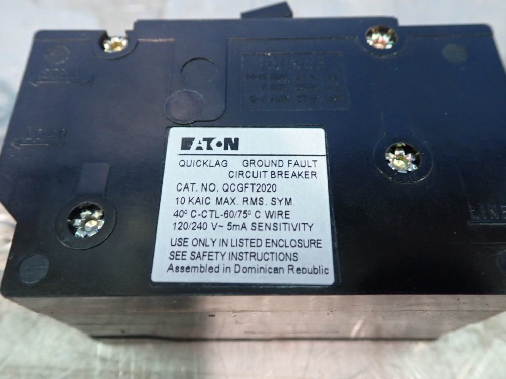 Eaton Circuit Breaker - Qcgft2020