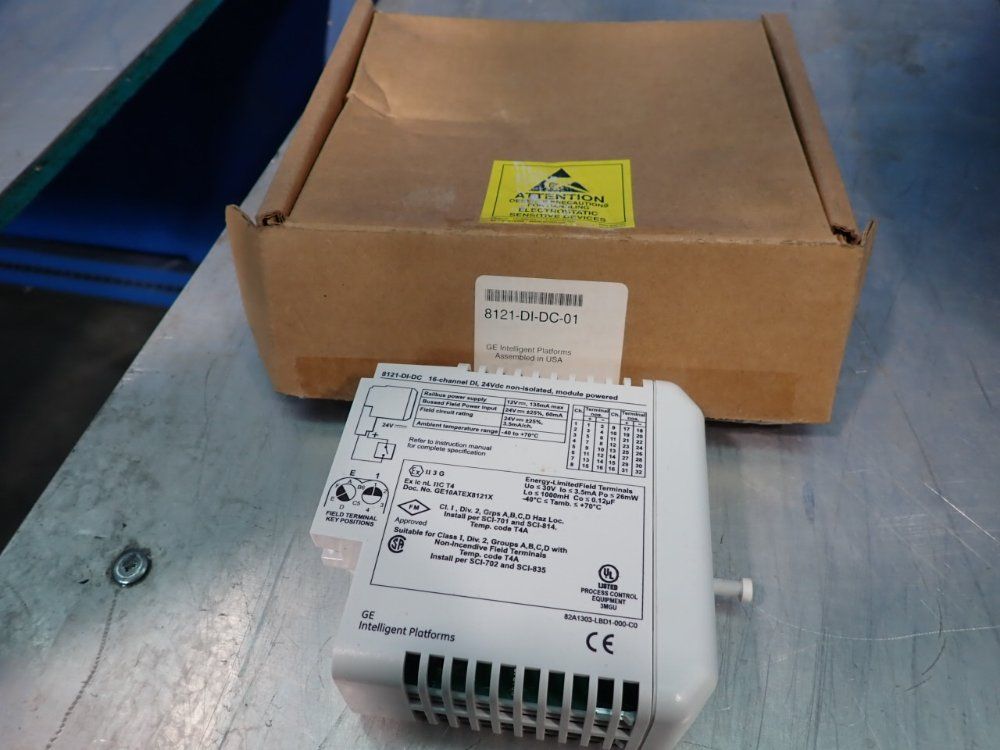 Ge Fanuc Input Module - 8121-d1-dc-01