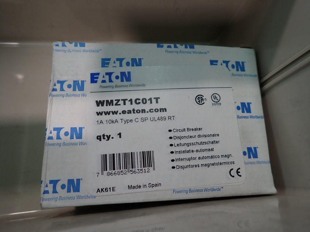 Eaton Circuit Breaker - Wmzt1c01t