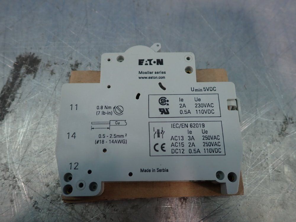Eaton Auxiliary Switch - Wmzsaux