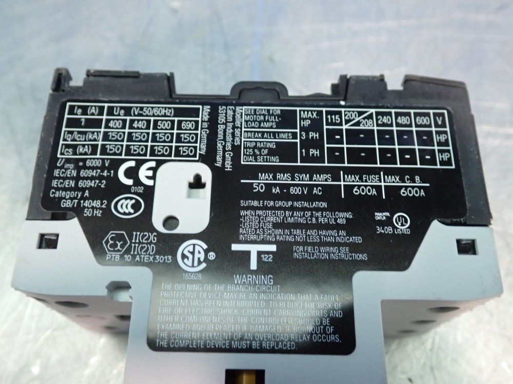 Eaton Motor-protective Circuit Breaker - Pkzm0-1/ak