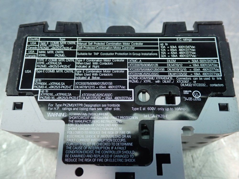 Eaton Motor-protective Circuit Breaker - Pkzm0-1/ak