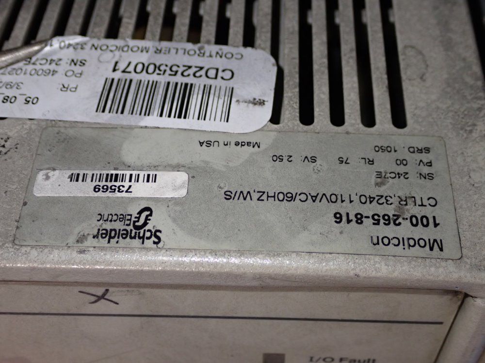 Schneider Electric Automated Controller - 100-265-816