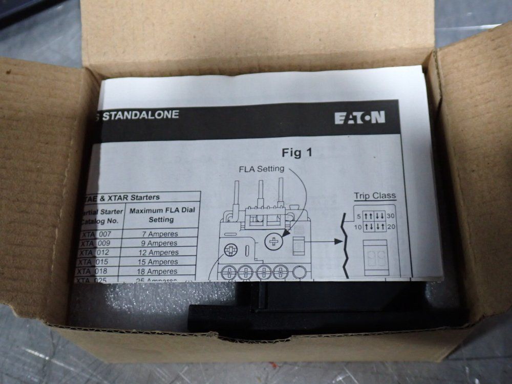 Eaton 1-5 Amp Overload Relay - C396a2a005self00