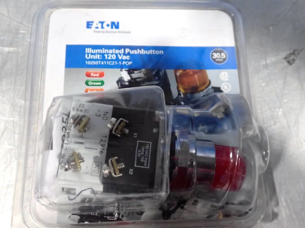 Eaton Pushbutton - 10250t411c21-1-pop