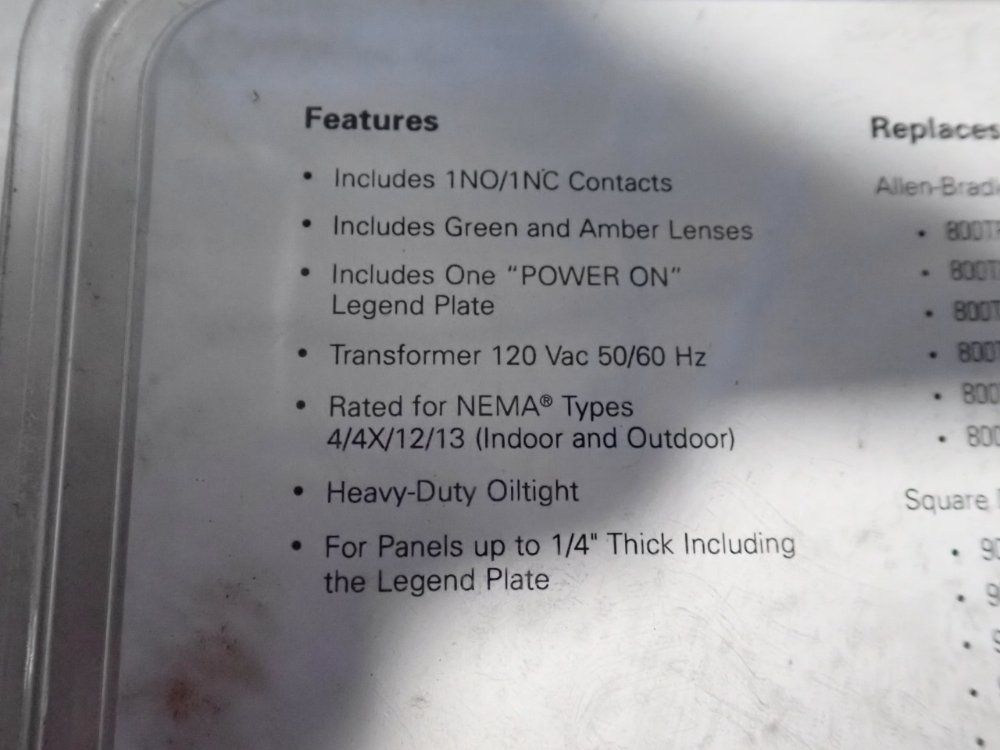 Eaton Pushbutton - 10250t411c21-1-pop