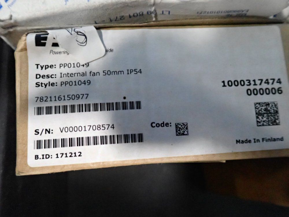 Eaton Overload, Contactor & Fan Assembly