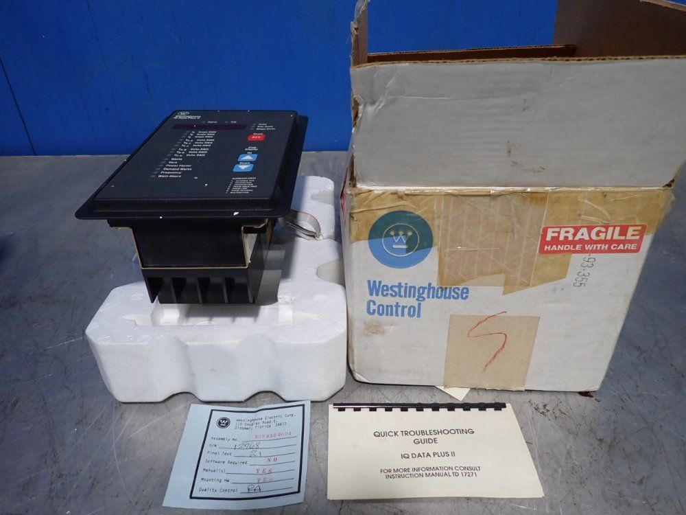 Westinghouse Iq Data Plus Ii Line Metering And Protection System - Iqdpi1