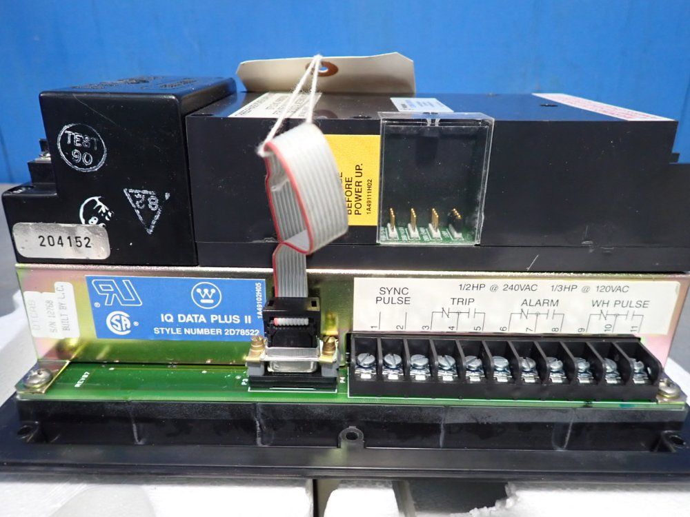 Westinghouse Iq Data Plus Ii Line Metering And Protection System - Iqdpi1