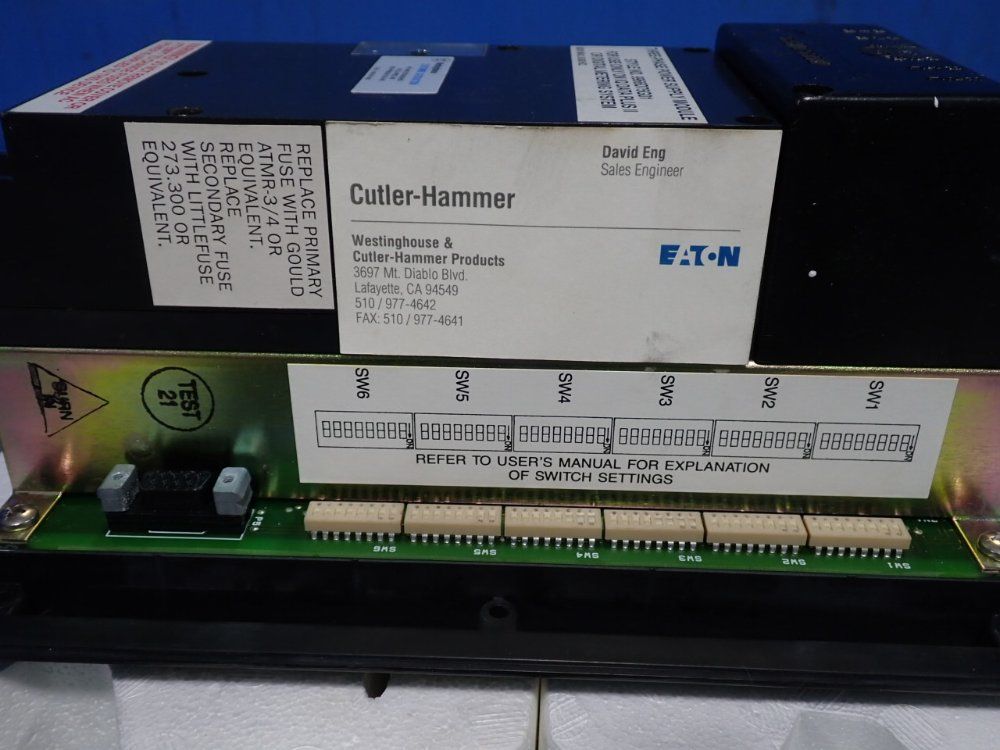 Westinghouse Iq Data Plus Ii Line Metering And Protection System - Iqdpi1