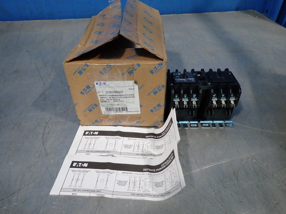 Eaton Reversing Contactor - C65dnd325t