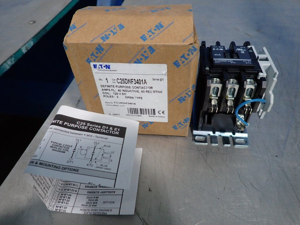 Eaton Definite Purpose Contactor - C25dnf3401a