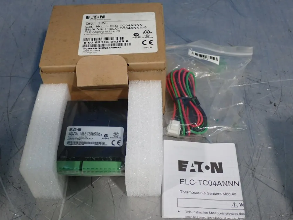Eaton Elc Analog Module - Elc-tc04annn