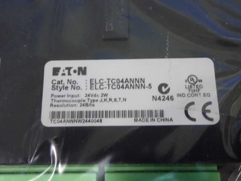 Eaton Elc Analog Module - Elc-tc04annn