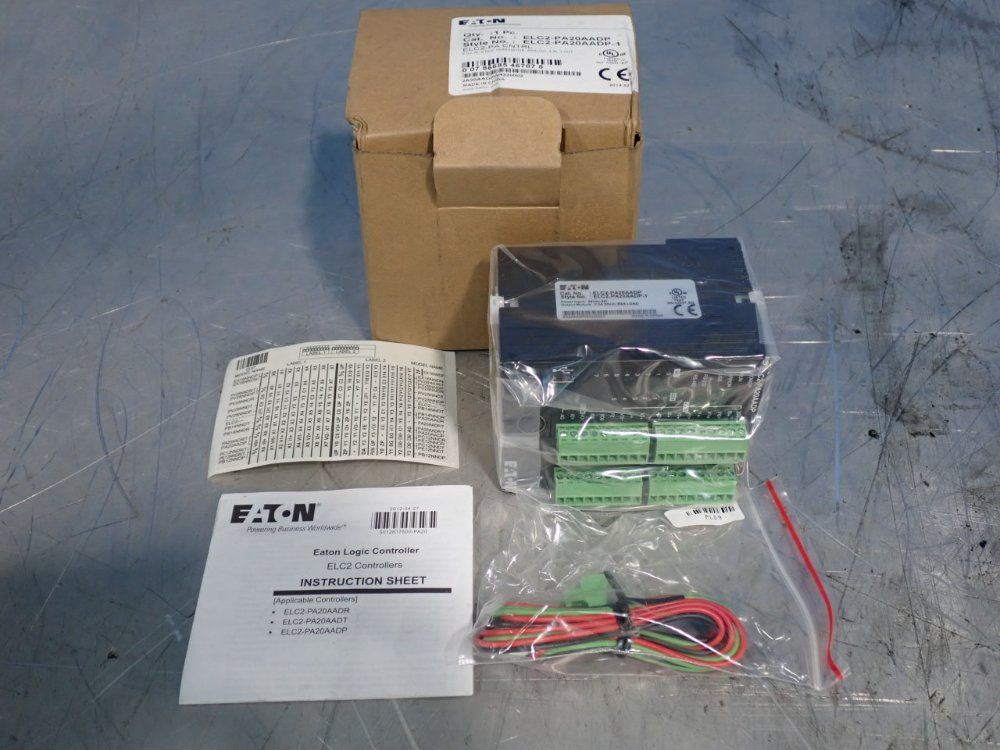 Eaton Programmable Logic Controller - Elc2-pa20aadp | HGR*24