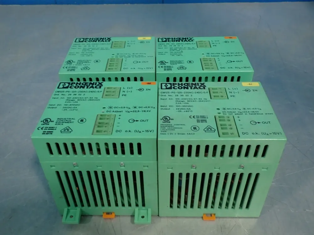 Phoenix Contact Primary-switched Power Supply - Cm125-ps-120-230ac/24dc/5/f